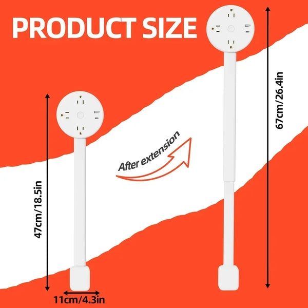 Smart Rotating Plug Extender